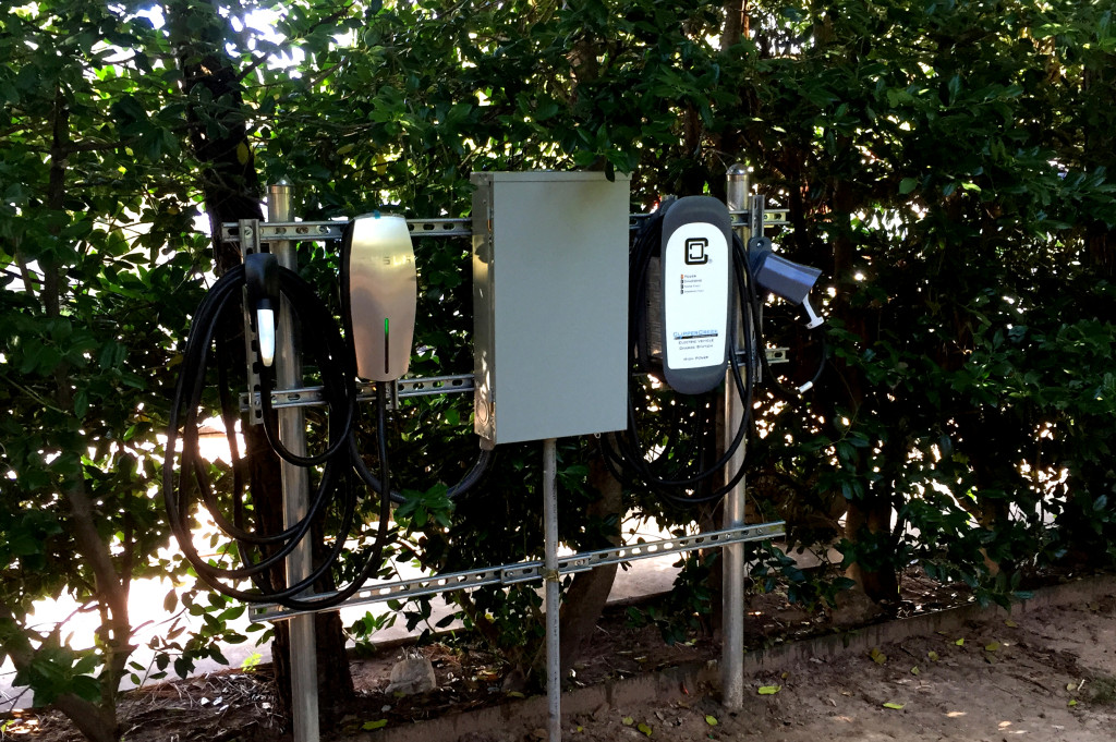 tesla charger montford inn