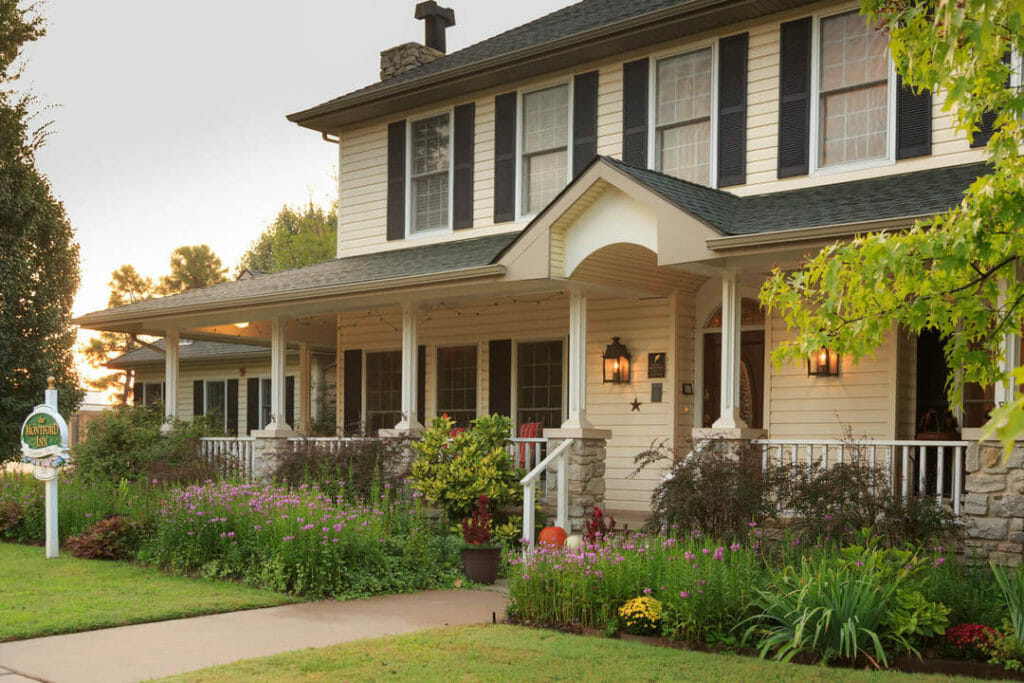 day front door porch bed and breakfast norman ok