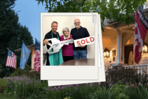 Home 11 The Murrays and Rob Gowens Celebrate the Sale of the Montford Inn at the Title Office